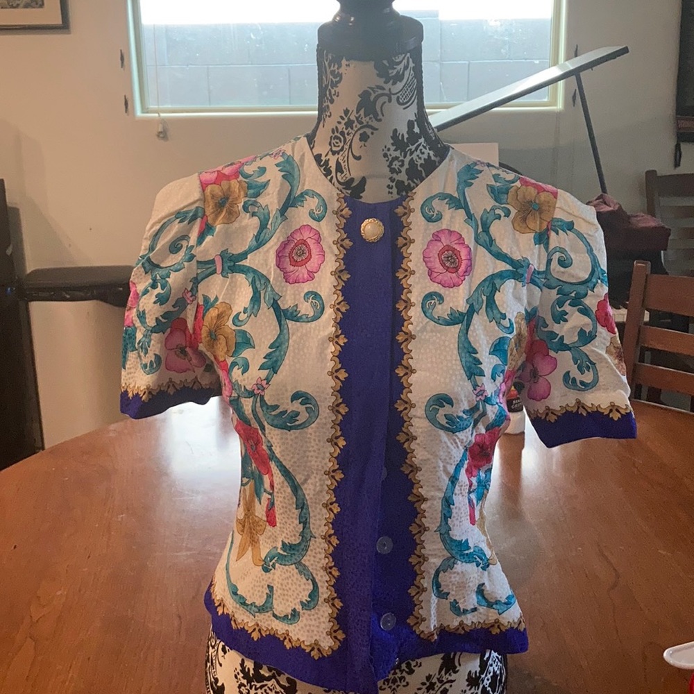 100% silk Cardigan by Talbots Petites in size 6